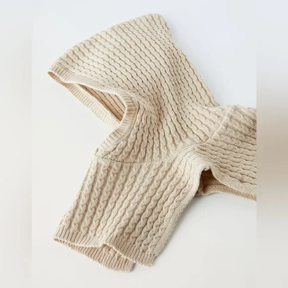 Zara Structured Knit Balaclava - Picture 2 of 5